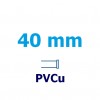 40 mm PVCu